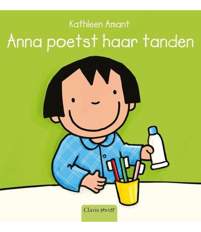 Clavis Anna poetst haar tanden