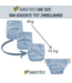 SmartAss Diapers Startpakket Pocketluiers Combi Bamboe - Stay Dry Fleece)