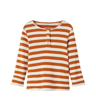 Name It T-Shirt LS Nola (Bombay Brown)