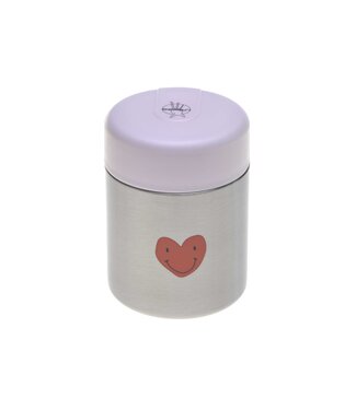 Lässig Thermos voedselcontainer Happy Rascals (Heart Lavender)