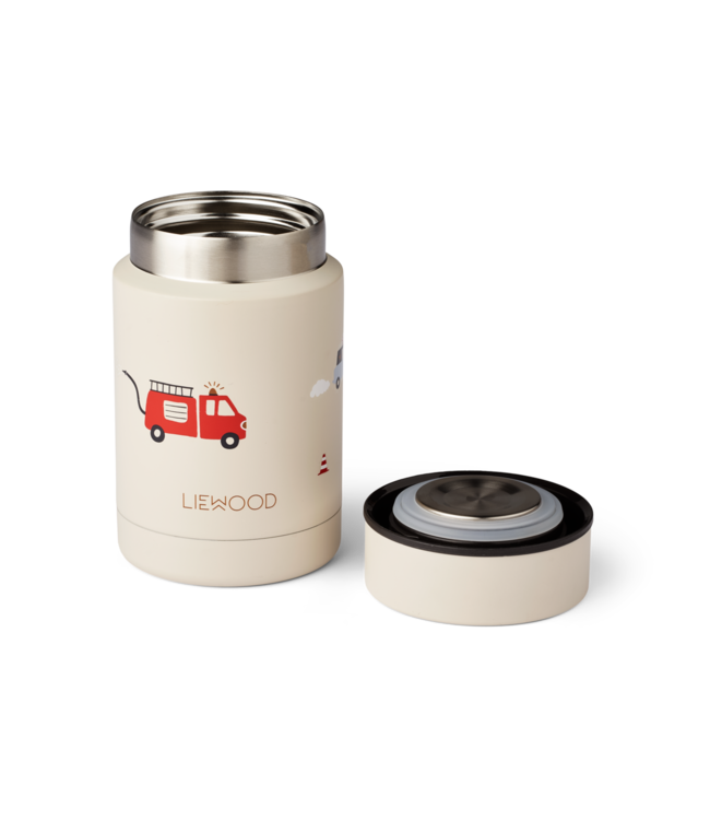 Liewood Thermische Voedselcontainer Nadja 250ml (Emergency Vehicle / Sandy)