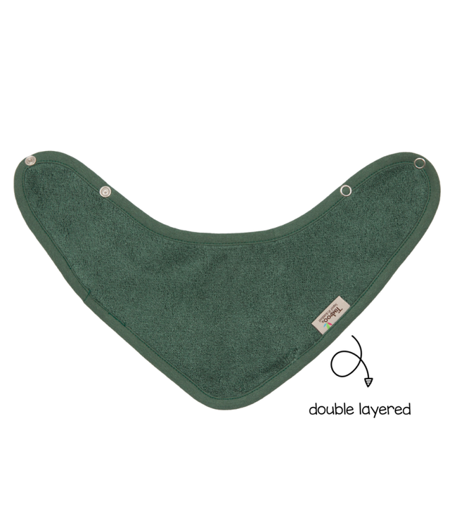 Timboo Bandana slab dubbellaags (Aspen Green)