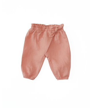 Play Up Linen Trousers (Coral)