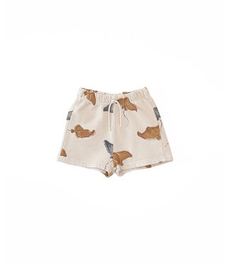 Play Up Printed Fleece Short (Fiber Raias)