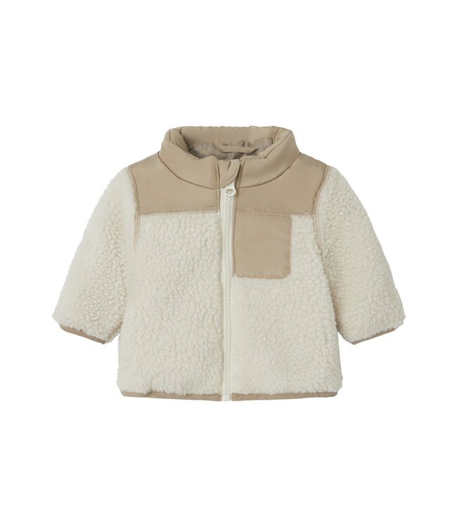 Name It Teddy Jacket Mosie (Whitecap Gray)