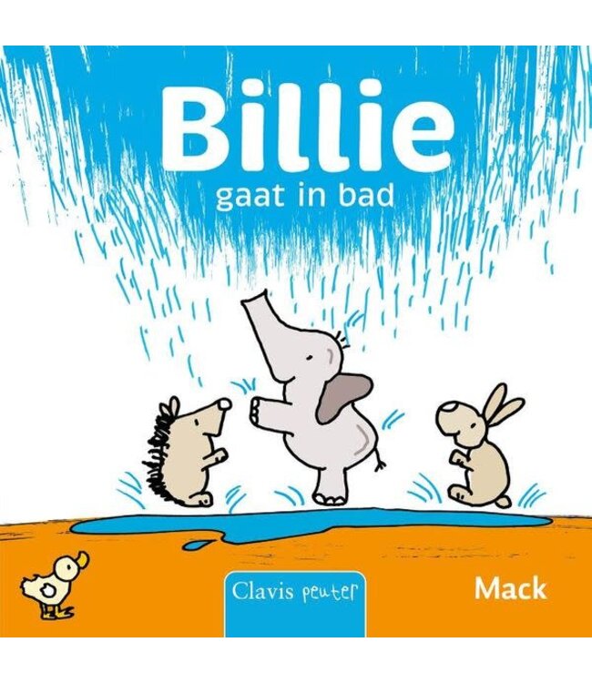 Clavis Billie gaat in bad