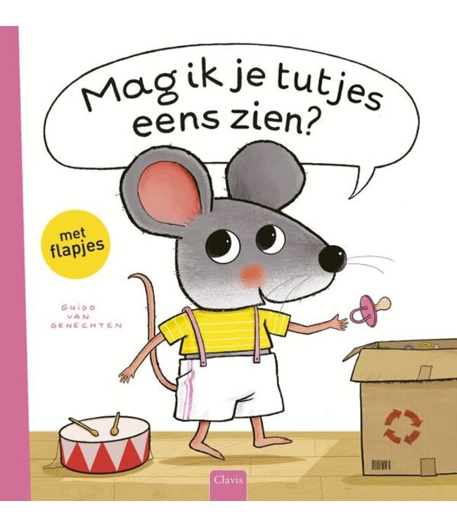 Clavis Mag ik je tutjes eens zien? Flapjesboek + knuffel