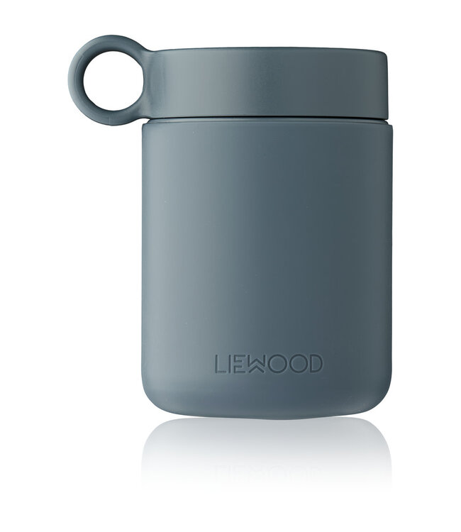 Liewood Thermische Voedselcontainer Kian 350ml (Whale Blue)