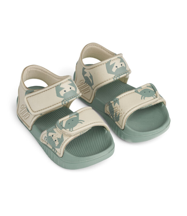 Liewood Blumer Sandals (Crab/Sandy)