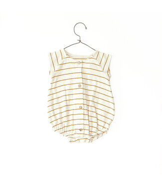 Play Up Striped Rib Flamé Playsuit (Vanessa)