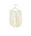 Play Up Striped Rib Flamé Playsuit (Vanessa)