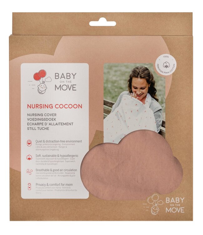 Baby on the Move Nursing Cocoon (Epic Pink)
