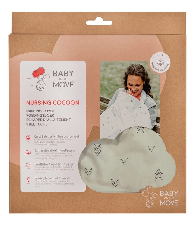 Baby on the Move Nursing Cocoon (Mountain Views)