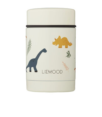 Liewood Thermische Voedselcontainer Nadja 250ml (Dino mix)