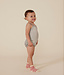 Petit Bateau Body met schouderbandje 3-pack (Beige-Grijs-Roze)