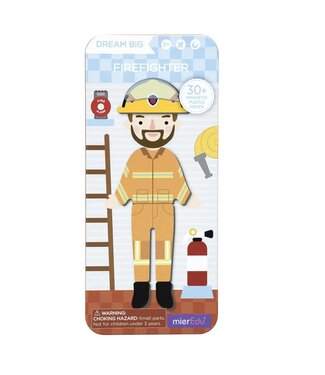 mierEdu Magnetische Puzzeldoos (Firefighter)