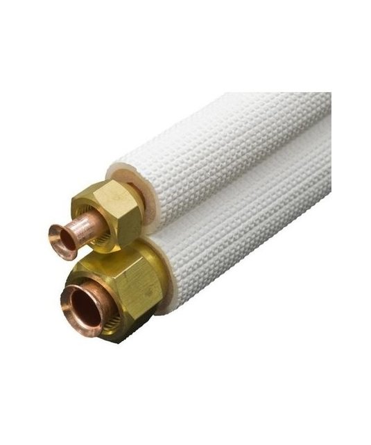 Koelleiding 1/4" x 3/8" - 5 meter - Kant en klaar