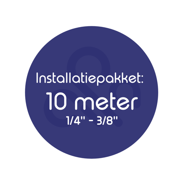 Airco Installatiepakket 10 meter 1/4" + 3/8"