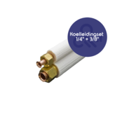 Airco installatiepakket 3 meter 1/4"+ 3/8"