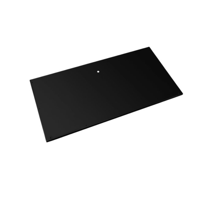 Bodem voor airco omkasting L Zwart - 650 x 1200 MM