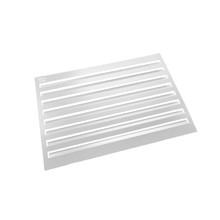 Achterplaat voor airco omkasting L Wit - 1100 x 1200 MM
