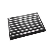 Achterplaat voor airco omkasting L Zwart - 1100 x 1200 MM