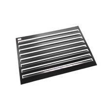 Achterplaat voor airco omkasting L Zwart - 1100 x 1200 MM