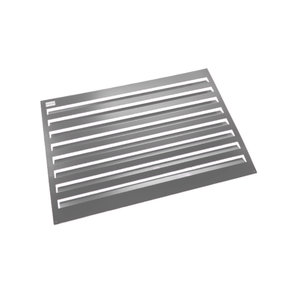 Achterplaat voor airco omkasting L Antraciet - 1100 x 1200 MM