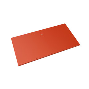 Bodem voor airco omkasting Small Steenrood - 500 x 1000 MM