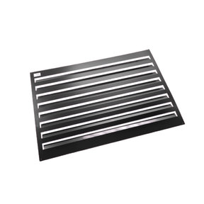 Achterplaat voor airco omkasting M Zwart - 800 x 1100 MM
