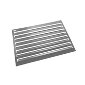 Achterplaat voor airco omkasting M Antraciet - 800 x 1100 MM