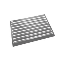 Achterplaat voor airco omkasting M Antraciet - 800 x 1100 MM