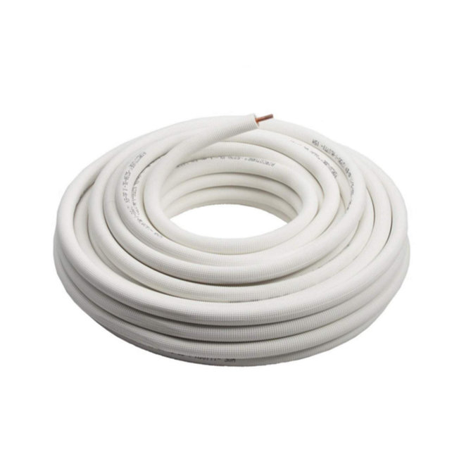 S330 3/8 koelleiding 30m Wit