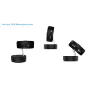 CA-404B ventilator zwart