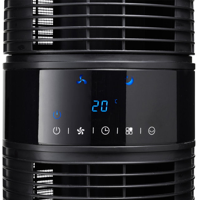 CA-406B ventilator zwart