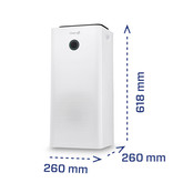 CA-707 Smart ontvochtiger wit/zwart