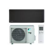 Stylish FTXA25CB + RXA25A9 Mat Zwart - Single-Split Airco Wandmodel - 2,5 kW