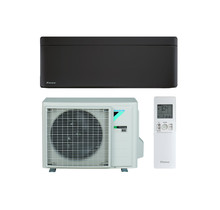 Stylish FTXA35CB + RXA35A9 Mat Zwart - Single-Split Airco Wandmodel - 3,5 kW