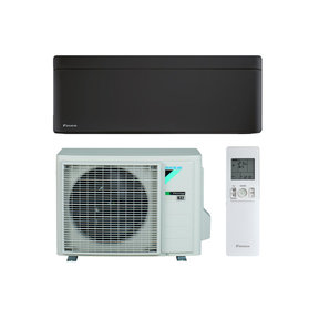 Stylish FTXA50CB + RXA50A9 Mat Zwart - Single-Split Airco Wandmodel - 5 kW