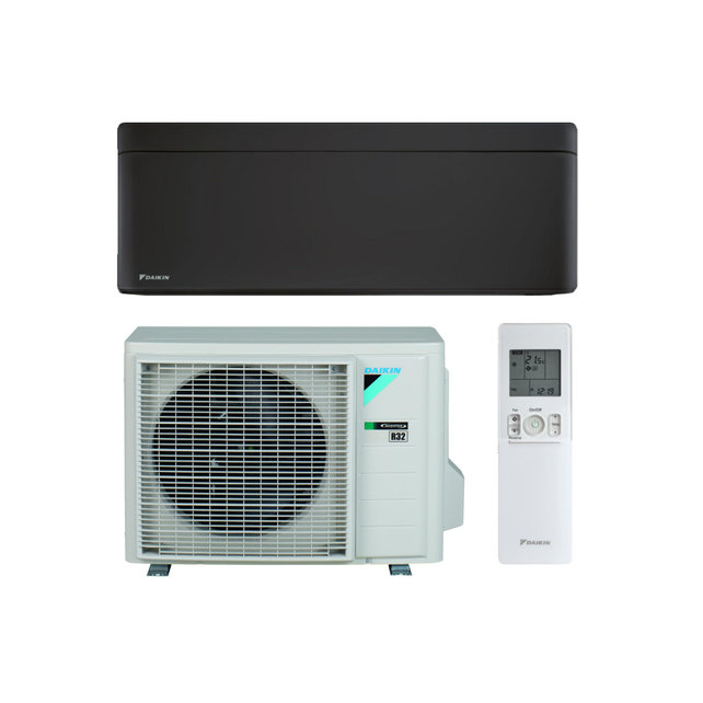Stylish FTXA50CB + RXA50A9 Mat Zwart - Single-Split Airco Wandmodel - 5 kW