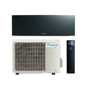 Emura FTXJ35AB + RXJ35A Emura 3 Zwart- Single-Split Airco Wandmodel - 3,5 kW