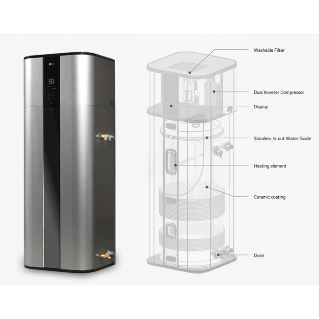 WH27S Warmtepompboiler 270 Liter + 10 jaar garantie & Laagste prijs garantie