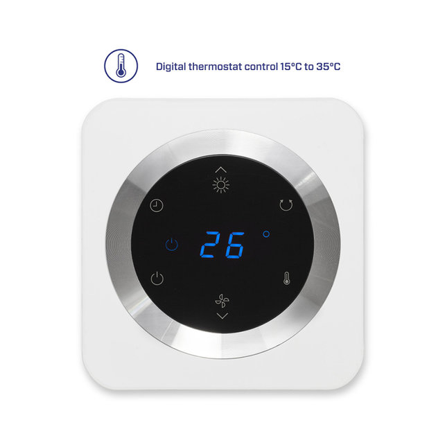 CA-904W ventilatorkachel wit - OUTLET