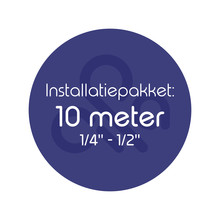 Airco Installatiepakket 10 meter 1/4" + 1/2"
