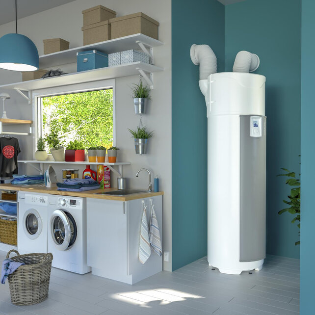 Explorer V4 200 Liter Warmtepompboiler met warmtewisselaar