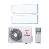 SCM40ZS-W+ 2x SRK25ZS-WF