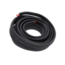 P2330 1/4x3/8 koelleiding 30m zwart