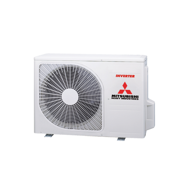 Cassette FDTC25VH Zwart - 60x60 - Single-Split Airco + Paneel & Bedrade bediening - 2,5 kW