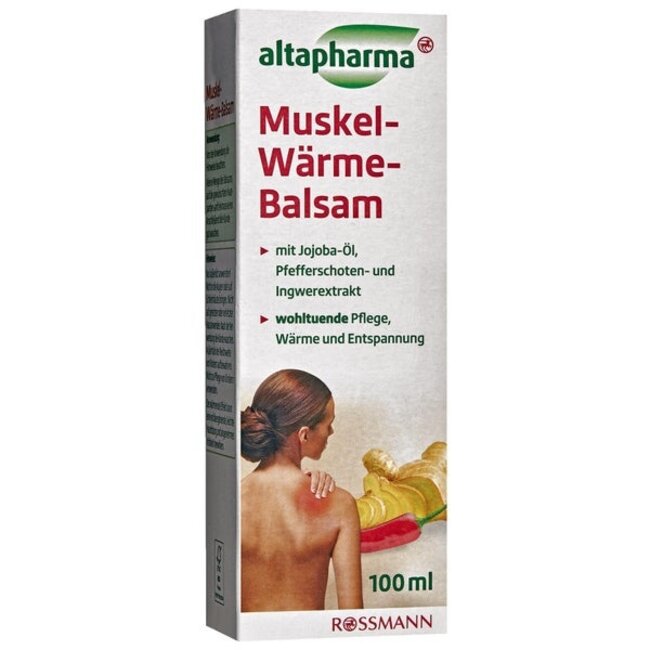 ALTAPHARMA Verwarmende Spierbalsem 100mL