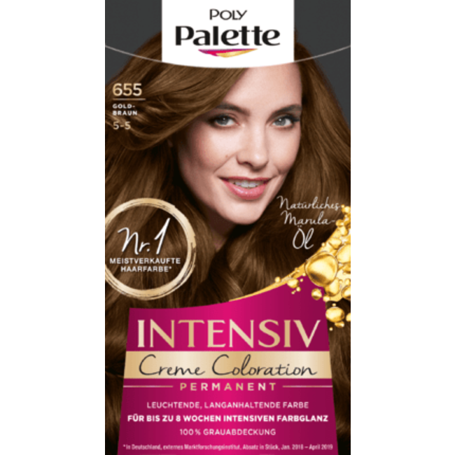 Poly Palette Haarverf Kleur Goudbruin 655